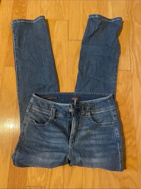 NYDJ Women's Medium Blue high rise Marilyn straight Jeans size 2